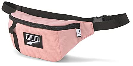 PUMA Deck Waist Bag Unisex Gürteltasche 076906 aus Polyester mit Reißverschluss, Groesse OneSize, rosa