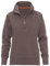 Mivaro Damen Troyer Pullover Anthrazit in Größe S - Sweatshirt mit Viertelzip und Stehkragen - innen weich angeraut - elastische Bündchen - funktional, stilvoll und komfortabel