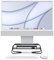 TwelveSouth Curve Riser Supporto per monitor | Supporto ergonomico da scrivania con ripiano per iMac e display, nero opaco
