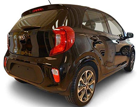 Solarplexius Auto-Sonnenschutz Scheiben-Tönung passgenau für Kia Picanto 5-Türer ab 2017 Komplettsatz Keine Folie