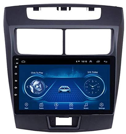 PLOKM Android 8.1 Autoradio Radio para Coche para Toyota Avanza 2010-2016 Soporta WiFi/BT Internet Tethering USB AUX in Autoradio Car Stereo para Coche GPS Navegaciónwithout OBD2