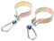 Aqbau Lot de 2 Colliers de balançoire diamètre 100 mm Crochet balançoire Mousqueton