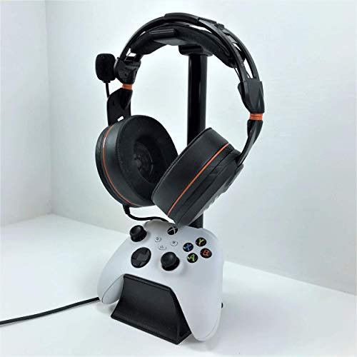 3D Cabin Xbox Controller Ständer und Kopfhörerhalter für Xbox Series X/Series S/One/One S/One S/One X Fernbedienung, Schwarz