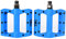Fahrradpedale, Mountainbike Fahrrad Pedale 3 Bearing rutschfest Wasserdicht Anti-StaubAchsendurchmesser 9/16 Zoll,Blue