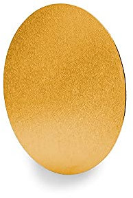 Anniversary House 10-inch Cake Board Gold, Pack of 1, Individually Wrapped, Sturdy Fibre Cake Board Round, STRW10G