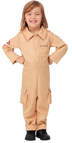 SMIFFYS Costume Ghostbusters, Tuta con zaino stampato Halloween