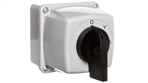 Nockenverbinder Stern-Dreieck 3P 25A IP44 Bogen E25-23 in Gehäuse 952522 elektromet 5906197480531