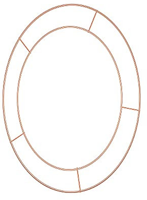 20 Big Flat Wire Wreath Making Metal Ring Frame Holly Christmas Craft Moss, Funeral and Florist Wreath Making (5)