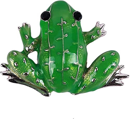 U-K Süße Frosch Brosche Frosch Brosche Pins Hochzeit Brosche Schmuck Geschenk für Frauen Mädchen