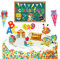 DPKOW 23Stk Schulanfang Kuchen Topper Cupcake Dekorationen für Einschulung Tortendeko Schuleinführung Kuchen Dekorationen Schule Zuckertüte für Mädchen Junge 1. Schultag Schulanfang Party Deko