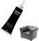 SCOBUTY Leder Reparatur Set,Lederreparatur Creme,Leder-Restaurator,Leder-Farbbalsam,Reparatur von Lederkratzern für Lederrestaurierungsrisse,Autositze,Sofas,Sofas,Schuhe,Schwarz