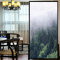 LXDWEI Dekorative Fensterfolie Sichtschutz Wald statisch haftend ohne Klebstoff mattierte Fensterabdeckungen Fenster Tönung 60x120 cm