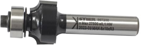 STIER Abrundfräser D19 x R3 x S8 mm HM (HW)