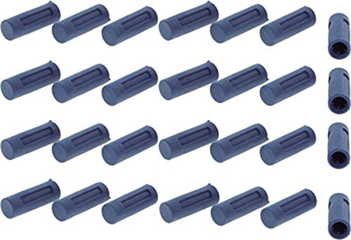 28 pezzi Coperchio cappuccio colore blu per pettini abbattibili cestello inferiore superiore lavastoviglie compatibile con marchi Bosch Siemens Neff e Gaggenau 00633943