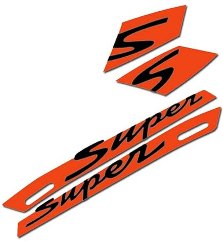 Serbatoio Protector Sticker Moto per Vespa GTS 300 GTS300 Super Sport Scooter Adesivo Decalcomania Riflettente Impermeabile (Color : 1)