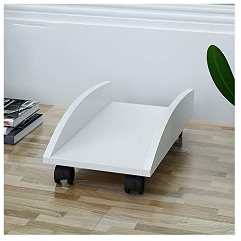 Computer Stands Tower Desktop CPU Case Floor Stand Mobile PC Stand with Side Bezel CPU Host Chassis Base with Silent Locking Caster Wheels 7 Colors Platforms (Color : 7) (4)