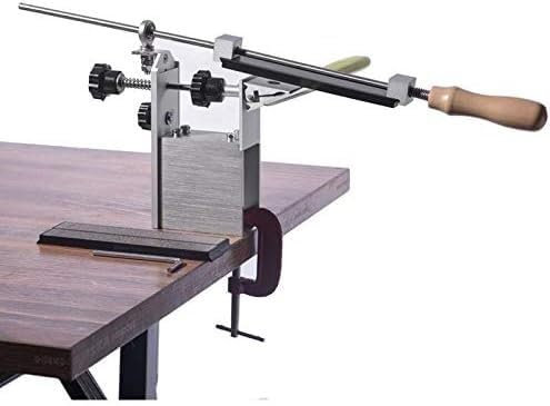 MAHWER Affilacoltelli, Sistema di affilatura for affilare i coltelli rotanti 360 Affilacoltelli Apex con 3 Pietre diamantate