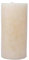 Stumpenkerze durchgefärbt mamoriert Ø10 cm x 20 cm (Champagner)