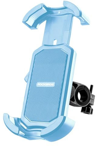 ROCKBROS Handyhalterung Fahrrad Handyhalter Motorrad，360° Drehbar Universal Handy Halterung für 4,7-7,0 Zoll Smartphone