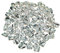 Piastrelle per mosaico in ceramica e porcellana, 500 g, rotte irregolari, per fai da te, pavimenti, cucina, piscina, vasi di fiori, forniture per mosaico (porcellana nera 01)