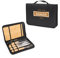 Wanapix | Kit Barbacoa Personalizado | Set Utensilios Barbacoa | Incluye 6 Accesorios (2 Cuchillos, Tabla, Pinzas, Afilador y Trinchador)| Profesión