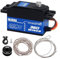 INJORA INJS022-360 Servo Numérique 22KG 360° avec Treuil Bas Profil 25T pour Voiture, Crawler, Bateau RC
