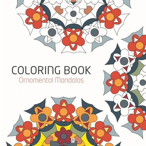 COLORING BOOK, Ornamental Mandalas.: Here you will find decorative elements from runic, oriental, gothic, futuristic and even art nouveau styles.