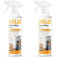 KEL - Stove Glass Cleaner Spray, Dissolves Soot, Grease & Tar, Maintains Oven Doors, Glass Fireplaces & Hearths, Removes Residue Effectively - (2 x 500ml)