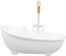 SHOWERORO 4 Pz Bicchiere Da Cocktail Per Vasca Da Bagno Vasca Fredda Tazza Per Bere Acqua Tazza Di Whisky Bicchiere Da Martini Piccola Vasca Da Bagno in Miniatura Vasche Bianca Plastica