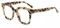 Firmoo Blaulichtfilter Brille ohne Sehstärke Damen Herren Übergroße Quadratische Rahmen Computerbrille Entspiegelt Blaulicht UV Schutzbrille für Bildschirme Acetat