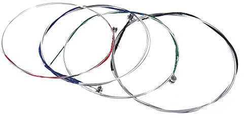 4pcs Full Set Cordes de Violon Size G, D, A, E, Violon Universal Steel Core Dominant Fiddle Strings for Instruments