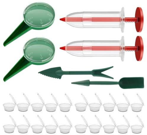 Seeder Spreader - Seed Sower Dispenser | Small Garden Tools Seeder Dispenser | Handheld Hand Grass Seed | Manual Gardening Dibber Sowing Dispenser For Carrots, Vegetables