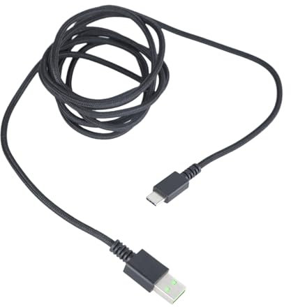 KHZen Câble Données USB C Tressé en Nylon pour Deathadder V2Pro / V3Pro Durabilité Durabilité Cordon Données
