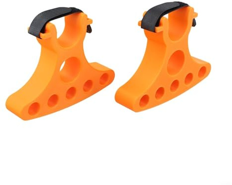 BlissfulAbode Robuster Fahrrad-Lenkerständer mit verstellbaren Funktionen zum sicheren Halten des Lenkers für Verschiedene Reparatur- und Wartungsarbeiten (orange)