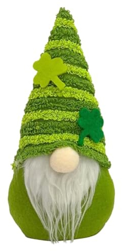 Aboiled Saint 'S Day Leprechaun Plush Decorations Irish Stuffed Gnome Doll Knomes Decoration Green Faceless Doll Decor Easy Install -A