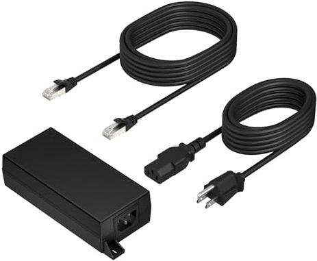 HP Poly PoE++ 65W 2.5G adapter conferencing system accessory