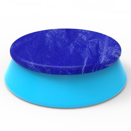 Bonna Poolabdeckung-Ø 305 cm(Für Ø270-305 cm) Rund-Windschutz-UV-Schutz，Dunkelblau