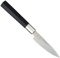 KAI Wasabi Black Cuchillo multiusos con hoja de 10,0 cm - Acero inoxidable 6A/1K6 pulido 58 (±1) HRC - Mango de polipropileno negro - Cuchillo universal - Hecho en Japón