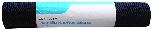 Non slip mat/rug gripper black 30x175 cm