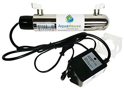AquaHouse Ultra Violet 12W UV Water Treatment System 4 litres/Minute (1GPM) Under Sink Drinking Water Steriliser