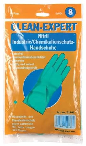 Nitril Schutzhandschuhe DIN EN 374-3, Gr. 9, L