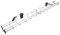 Allcam CT140 140cm Long Under Desk Cable Tray Basket Galvanized Steel Mesh Cord Tidy w/Mounting Bracket, Cover & End cap
