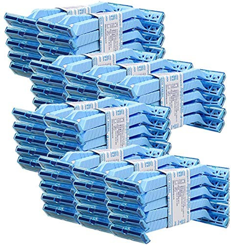 DorcoLiving Frische Twin Blade Razor Einweg-Rasierer Bulk 100 Stück Blau