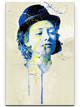 Marlene Dietrich I 90x60cm auf Leinwand gespannt fertig zum aufhängen