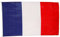 TOP TEN Frankreich Fahne 150 x 90cm Blau Weiß Rot, Flagge mit Ösen