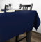Rollmayer Tischdecke Tischtuch Tischwäsche Gastronomie Kollektion Vivid Uni einfarbig pflegeleicht waschbar 21 Farben zur Auswahl, Produkt für den täglichen Gebrauch(Dunkel Blau 16, 80x80cm)