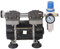 2- Stage 50L/m Oil Free Lab Vacuum Pump Oilless Medical Mute Pump HZW-165 (110V)