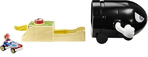 Hot Wheels GKY54 - Mario Kart Kugelwilli-Starter and Mario Kart-Fahrzeug von Hot Wheels für Kinder von 4 bis 8 Jahren