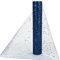 BHGT Tüll Stoff 30cm 9M Dekostoff Tüll Rolle Tischläufer mit Glitzern aus Tüllstoff Tischband Tüllband für Hochzeit Kommunion Weinachten Fest Dunkelblau