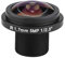 EVTSCAN Security Camera Lens, 5MP HD Fisheye Security Camera Lens 1.7mm Focal Length 185°CCTV Lens for Fisheye Security Cam